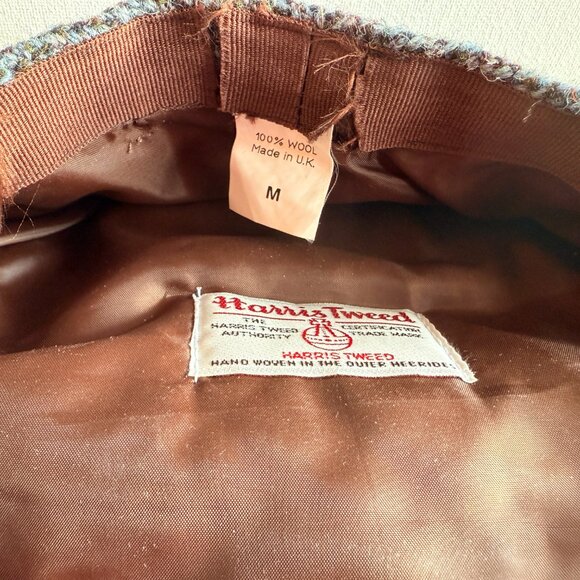 Harris Tweed Traditional Vintage Flat Cap - Picture 9 of 10